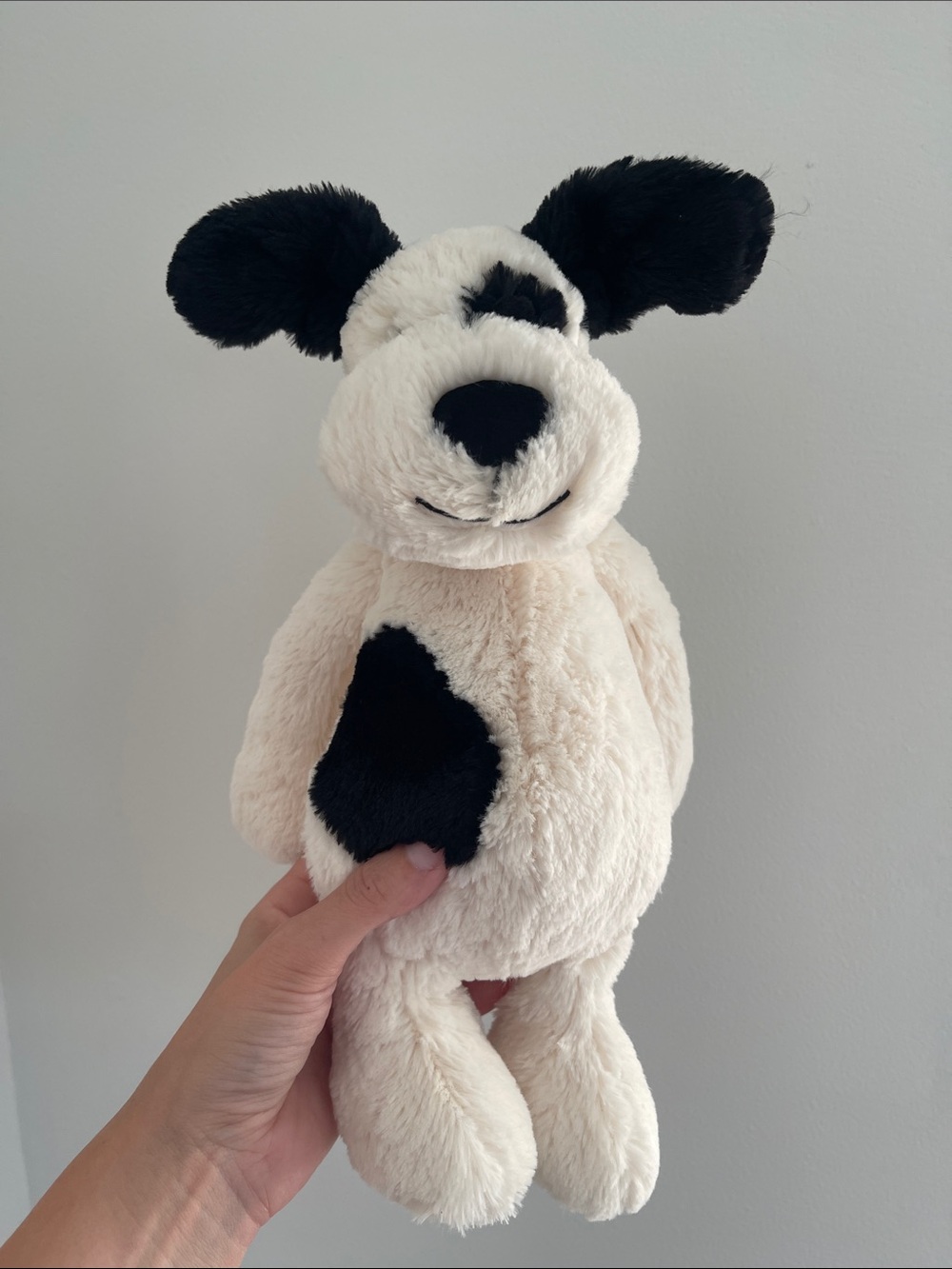 Jellycat Black and White Dog